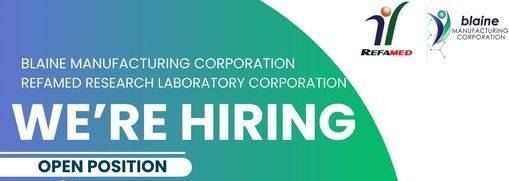 Jobtalk - Technical Sales Executive vacancy in Carmona! Hiring by Blaine Manufacturing Corporation
