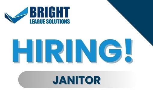 Jobtalk - Janitor vacancy in Sta. Rosa City! Hiring by Bright League Solutions Inc.