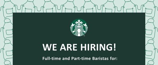 Jobtalk - Barista vacancy in Makati! Hiring by Starbucks Coffee