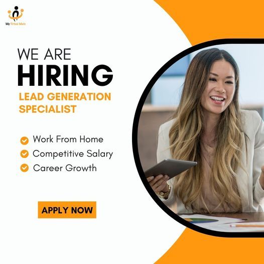Jobtalk - Lead Generation Specialist, Work from home (WFH)  for My Virtual Mate