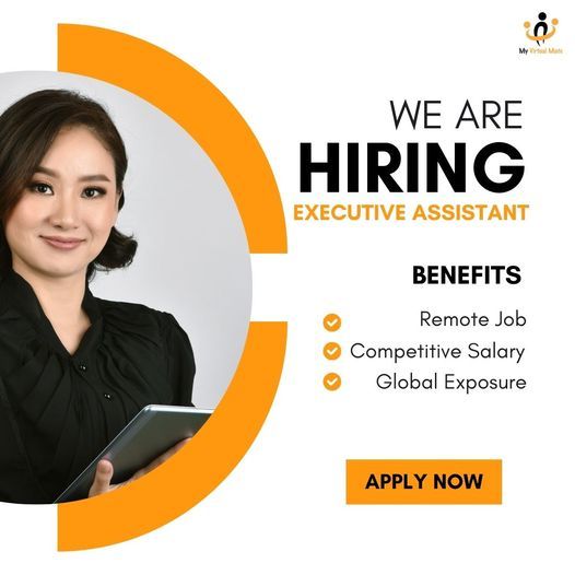 Jobtalk - Executive Assistant, Work from home (WFH)  for My Virtual Mate