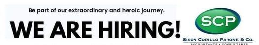Jobtalk - Auditor vacancy in Taguig City! Hiring by Sison Corillo Parone & Co.