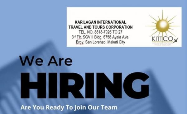 Jobtalk - Accounting Officer vacancy in Makati! Hiring by Karilagan International Travel & Tours Corp.