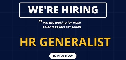 Jobtalk - HR Generalist vacancy in Pasig! Hiring by Ascenders Business Solutions