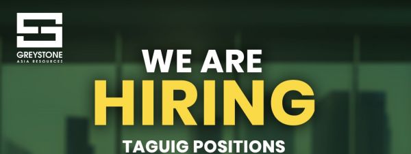 Jobtalk - Sales Engineer vacancy in Taguig City! Hiring by Greystone Asia Resources Inc.