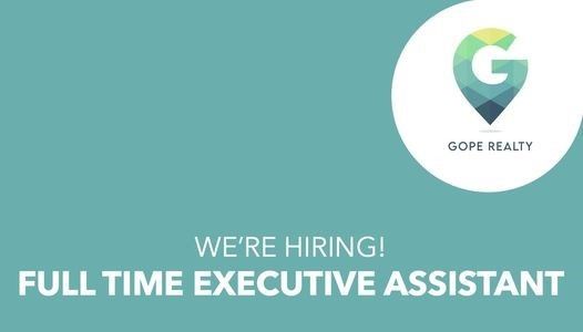 Jobtalk - Gope Realty looking for Executive Assistant, Hybrid setup,  in Taguig City
