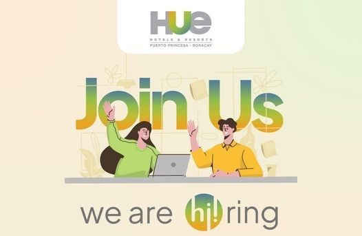 Jobtalk - Executive Assistant vacancy in Malay! Hiring by Hue Hotels and Resorts Boracay