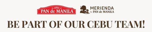 Jobtalk - Cashier vacancy in Cebu City! Hiring by Pan de Manila